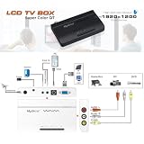 TV-Box TV schauen im Monitor ohne PC VGA Konvertervon "Geniatech"