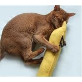 送料無料　ねこキック！　大　イエロー