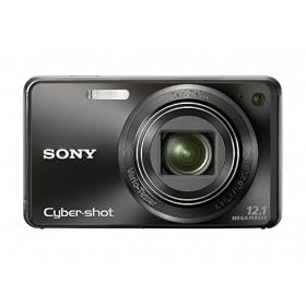 Sony Cyber-shot DSC-W290 12.1 MP Digital Camera with 5x Optical Zoom as good as Super Steady Shot Image Stabilization (Black)