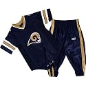 St. Louis Rams NFL Baby / Infant 2 Piece Dazzle Onesie Jersey and Pants Set