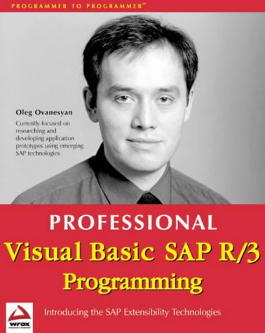 Professional VB SAP R/3 Programming 1861002785 pdf