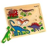 Puzzibilities Wooden Sound Dinosaurs Puzzle