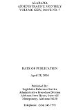 Alabama Administrative Monthly