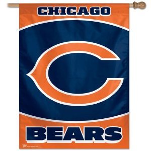 NFL Chicago Bears 27-by-37-Inch Vertical Flag