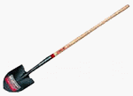 Razorback Point Shovel, 9 1/2 x 12