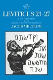 Leviticus 23-27: A New Translation with Introduction and Commentary (Anchor Bible)