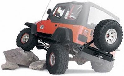 Warn 65508 Rock Crawler Rear Bumper