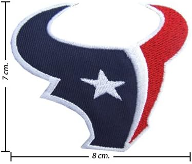 Houston Texans Logo I Embroidered iron on patches