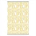 Change Your Life Slat in Sunflower Size: 24 x 78