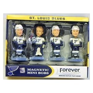 St. Louis Blues Forever Collectibles Mini Bobble Head Set by 