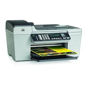 HP Officejet 5610 All-in-One - Multifunction ( fax / copier / printer / scanner ) - color - ink-jet - copying (up to): 20 ppm (mono) / 13 ppm (color) - printing (up to): 20 ppm (mono) / 13 ppm (color) - 100 sheets - 33.6 Kbps - USB