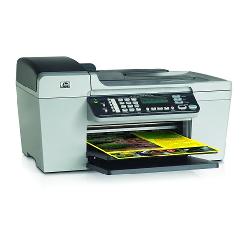 HP Officejet 5610 All-in-One - Multifunction ( fax / copier / printer / scanner ) - color - ink-jet - copying (up to): 20 ppm (mono) / 13 ppm (color) - printing (up to): 20 ppm (mono) / 13 ppm (color) - 100 sheets - 33.6 Kbps - USB