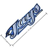 Toronto Blue Jays Logo Emrbroidered Iron on Patches Free Shipping From Thailand