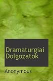 Dramaturgiai Dolgozatok