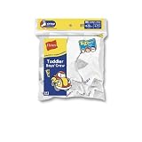 HANES BOYS TODDLER CREW - WHITE 6 PACK - 30/6, SHOE SIZE 6-11.5, WHITE/GREY