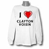 I Love Clayton Voisin Long Sleeve T-shirt Image