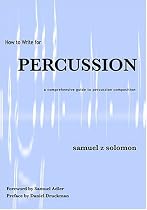 How to Write for PERCUSSION