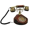 Steepletone Nostalgia Desktop SNW17 Corded Phone - Classic Dark Wood