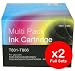 Epson 2 Full SetsT0807 6 Compatible Ink Cartridges. Retail Boxed - ( 2 x T0801, 2 x T0802, 2 x T0803, 2 x T0804, 2 x T0805, 2 x T0806 ) for EPSON Stylus Photo R265 R360 R285 RX560 RX585 RX685 P50 PX650 PX700W PX710W PX800FW PX810FW