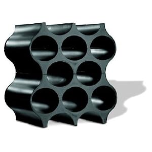 Koziol Designs Set Up Modular Bottle Rack Holder