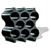 Koziol Designs Set Up Modular Bottle Rack Holder