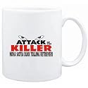 Mug White " ATTACK OF THE KILLER Nova Scotia Duck Tolling Retrievers " Dogs