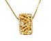 14K Yellow Gold StacK able Birthstone Wheel title=