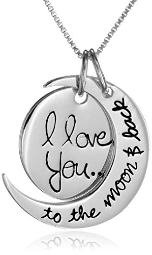 Sterling Silver I Love You To The Moon And Back Desertcart INDIA