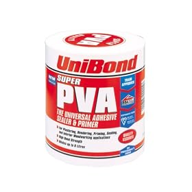Unibond Super PVA Adhesive Sealer Primer 1 Litre Can