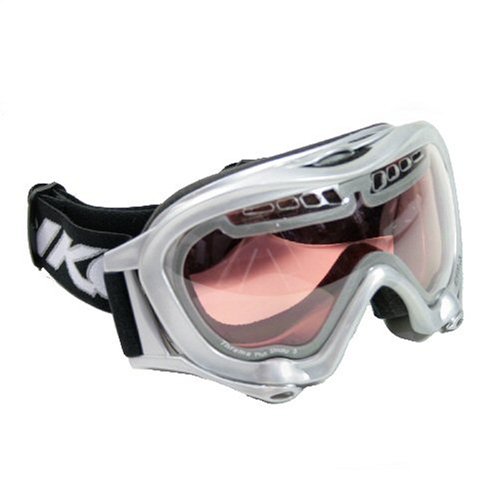Briko Icarus Evo Ski Snowboard Freeride Goggles Silver Pearl