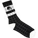 Apparel : METAL MULISHA Tron Mens Crew Socks - Black/White