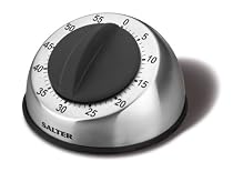 Salter 338Ssbkxr Mechanical Stainless Steel 60 Min Countdown Mechanical Timer