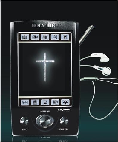 Kingneed pocket Size Touch Screen, KJV Electronic Holy Bible