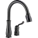 Delta 978-RB-DST Leland Single Handle Pull-Down Kitchen Faucet, Venetian Bronze