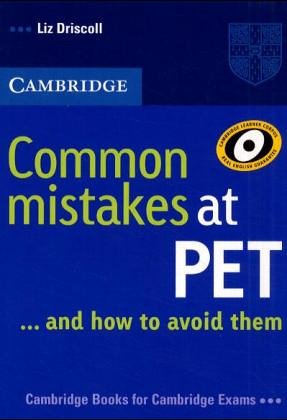 Common Mistakes at PET / Book. Lower intermediate