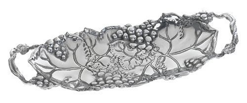 Arthur Court Grape 20-Inch Centerpiece Tray
