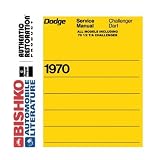 1970 DODGE CHALLENGER DART T A Shop Service Manual CD by Dodge