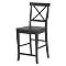 American Simplicity X-Back Counterstool - Black [Set of 2]