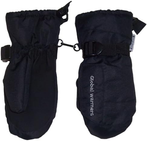 N'Ice Caps Unisex Solid And Colorblocked Puffy Ski Mittens