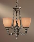 Minka Lavery Lights 813-355 Mini 3LT Chandelier - Bronze Camden Traditional Lighting