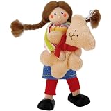 Bendy Doll: Girl with Teddy Bear