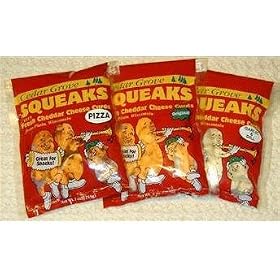 Cedar Grove Squeaks Fresh Cheddar Cheese Curds Variety Pack (3 9-ounce bags) by Wisconsinmade