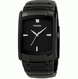 Fossil Three Hand Black Dial Watch