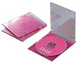 ELECOM CFC-01PU01 スリムCDケース(3枚パック)