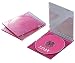 ELECOM CFC-01PU01 スリムCDケース(3枚パック)
