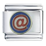 At Symbol Italian Charms Bracelet Link