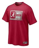 Alabama Crimson Tide Cardinal Nike Youth 2012 Football Sideline Football Team Issue T-Shirt