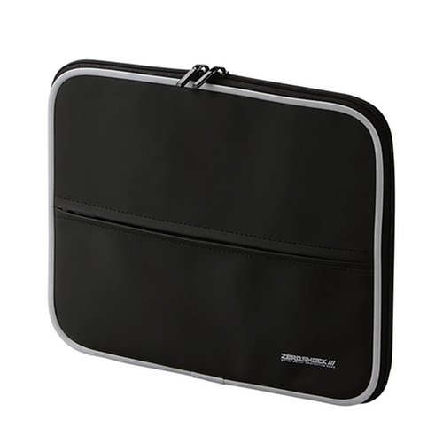 ELECOM �ᔽ�����A�|���E���^���C���i�[�o�b�O�i�Q�l���e���@230*40*185mm�j �u���b�N ZSB-IB018BK