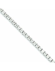 3.2 Carat 14K White Gold Diamond Bracelet