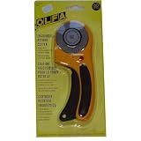 OLFA 60mm ergonomic rotary cutter with retracting ... thumbnail